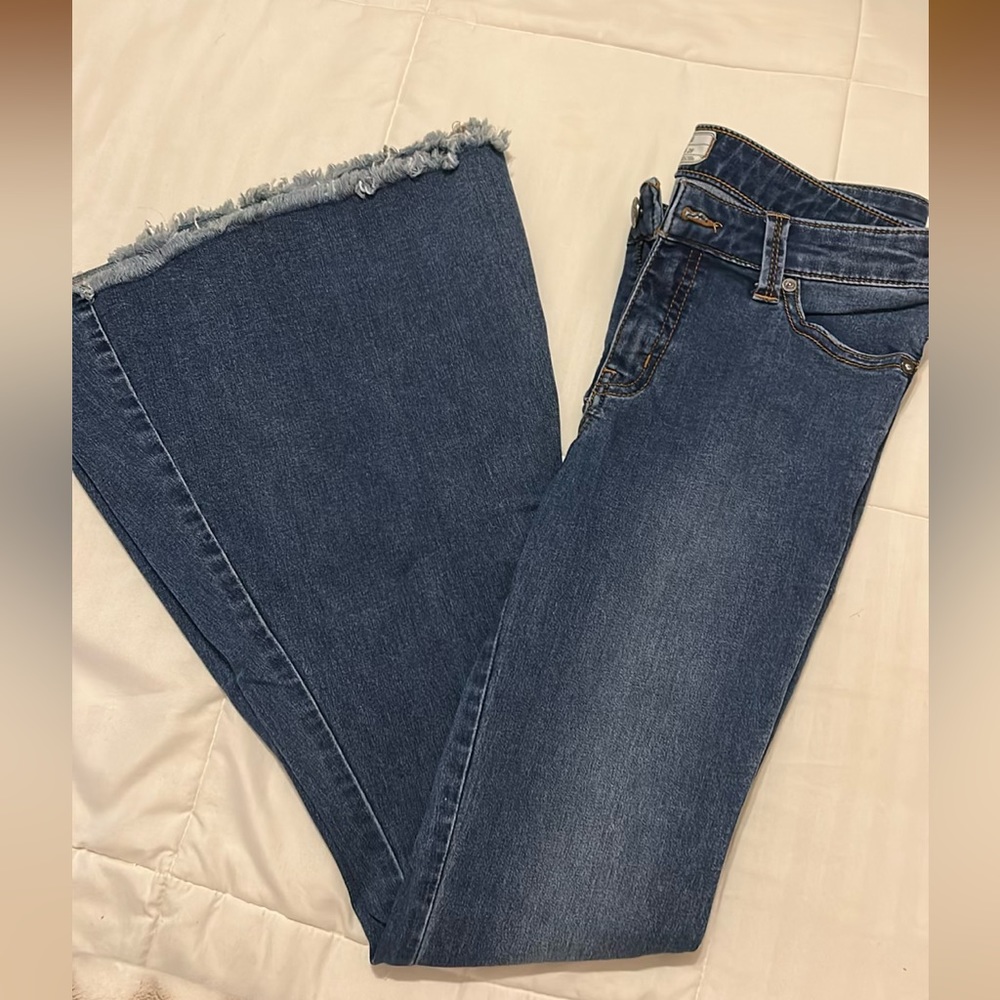 Free people denim bell bottoms